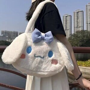 Plush Cinnamoroll, Melody, Kuromi Women Tote Handbags Bags - You choose